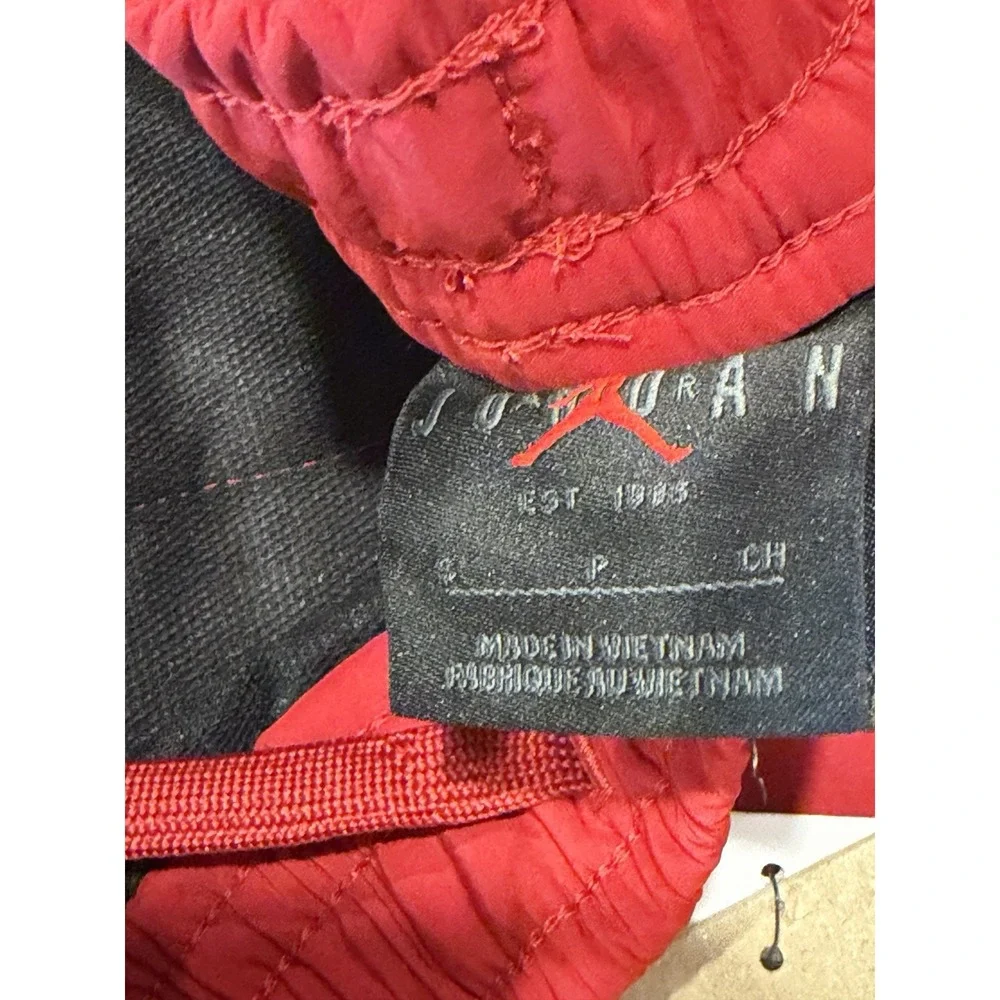 Air Jordan Wings Track Pants Red HV0083-659 Mens Small NWT